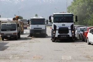 Eski ve Yeni Sanayi Sitesinde Genel Temizlik Çalışması Yapıldı