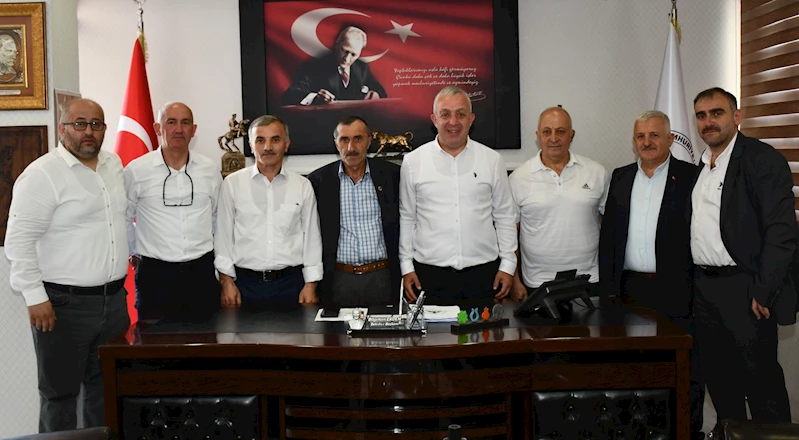 BELEDİYE BAŞKANIMIZ SAYIN BİLGEHAN ERDEM’İ, MAHALLE MUHTARLARIMIZ ZİYARET ETTİ.