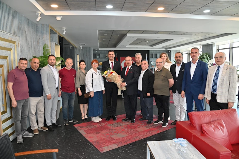 Başkan Zeyrek, MESO ve MEM-DER Yönetimlerini Ağırladı