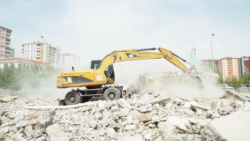 REFERANS BELEDİYE MELİKGAZİ’DE KENTSEL DÖNÜŞÜM ÇALIŞMALARI HIZLA DEVAM EDİYOR