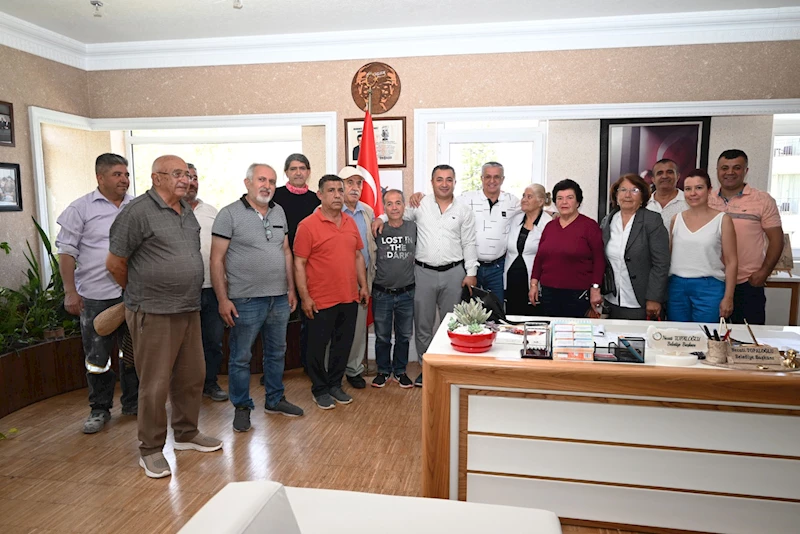 Alevi Kültür Derneği’nden Başkan Topaloğlu’na ziyaret