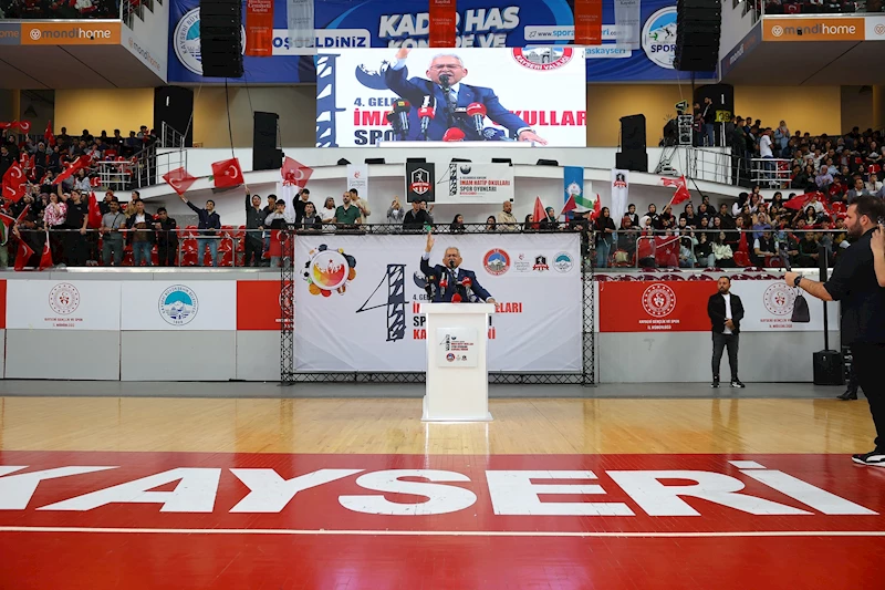 Başkan Büyükkılıç’tan İmam Hatipli Öğrencilere: “Bizim Onurumuzsunuz”