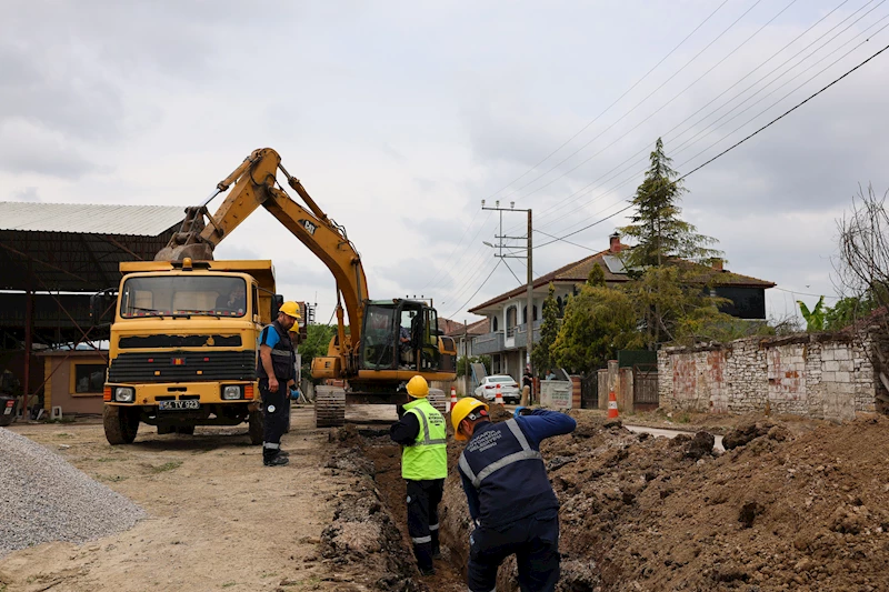 Akçakamış’a 5 bin 500 metrelik yeni içme suyu hattı