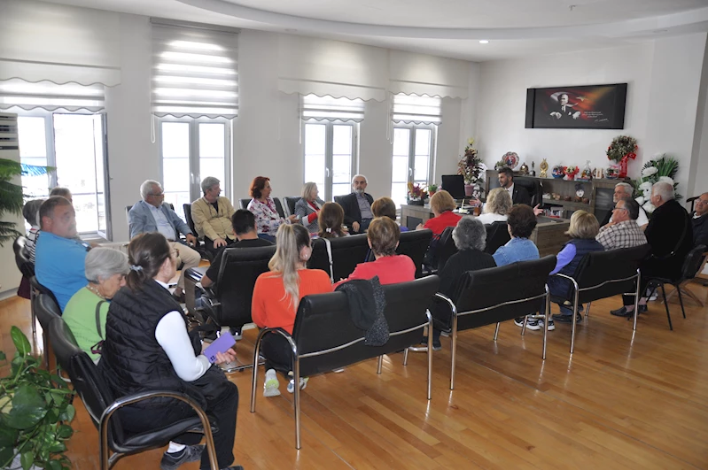 İSTANBUL VE ANKARA ERMENEKLİLER DERNEKLERİNDEN BELEDİYEMİZE ZİYARET