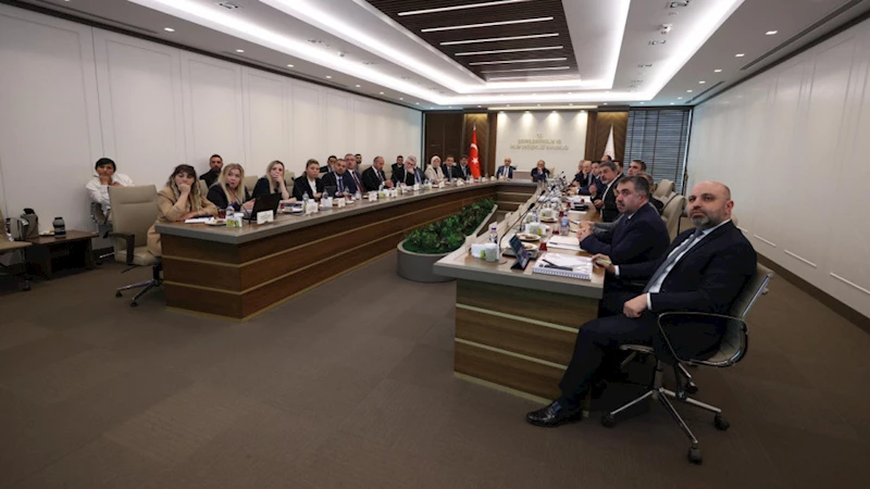 Kahramanmaraş Heyetinden Bakan Özhaseki’ye Ziyaret