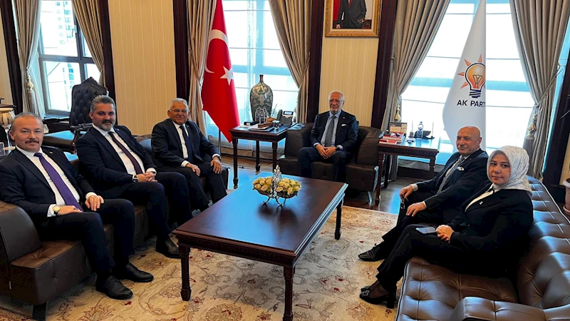 Başkan Büyükkılıç’tan AK Parti Genel Başkan Vekili Elitaş’a Ziyaret