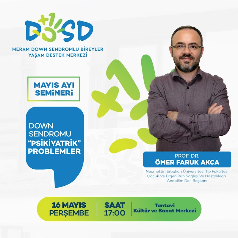 DOSD MERAM MAYIS SEMİNERİNDE 