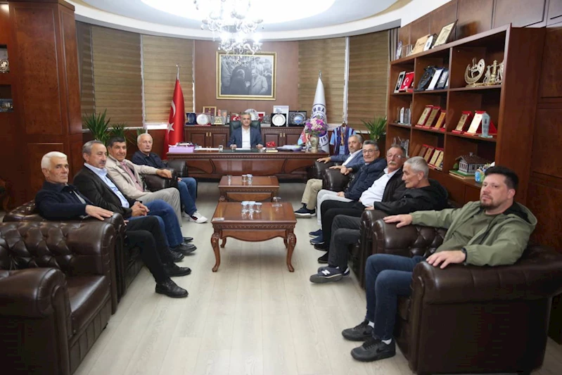KAŞÜSTÜ MAHALLE SAKİNLERİMİZDEN BAŞKANIMIZA HAYIRLI OLSUN ZİYARETİ