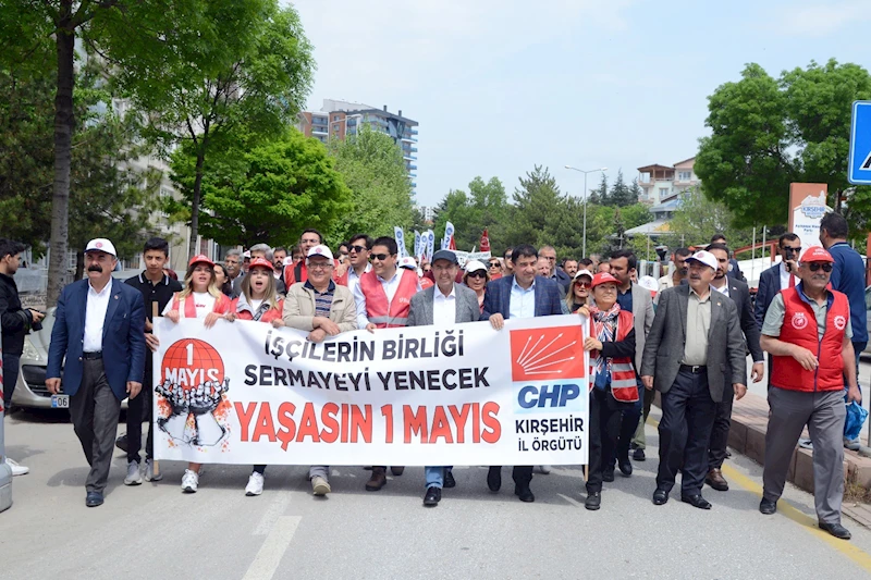BAŞKANIMIZ EKİCİOĞLU, 1 MAYIS KUTLAMASINA KATILDI