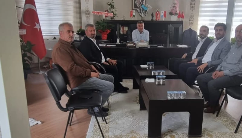 ADIYAMAN TİCARET VE SANAYİ ODASI BAŞKANINDAN BELDİYEMİZE ZİYARET