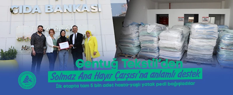 Gentuğ Tekstil’den Solmaz Ana Hayır Çarşısı’na anlamlı destek