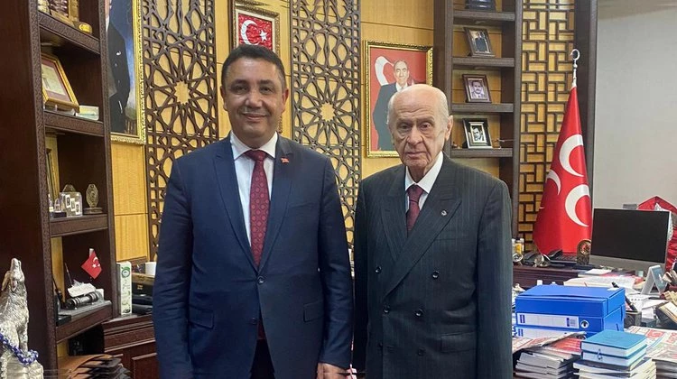 BAŞKANIMIZDAN GENEL BAŞKANIMIZ DR. DEVLET BAHÇELİ’YE ZİYARET