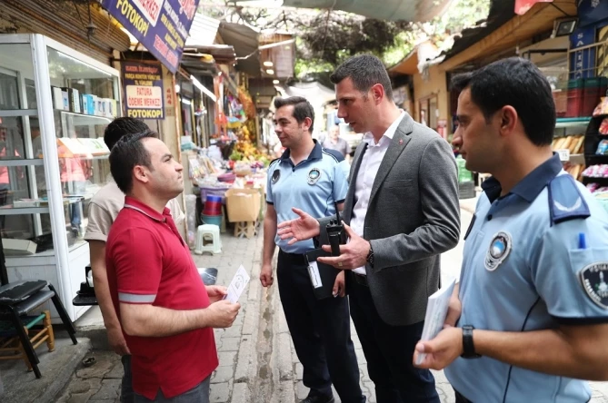 Konak’ta İşyerlerine Hem Denetim Hem Bilgilendirme
