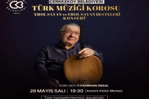 TÜRK MÜZİĞİ KOROSU SANATSEVERLER İLE BULUŞACAK