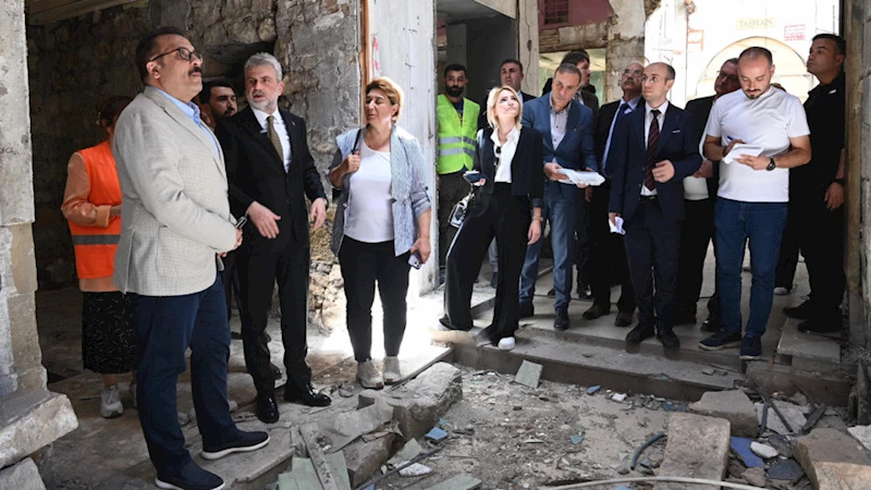 Başkan Görgel: “Tarihi Yapılarımızı Tekrar Hizmete Sunacağız”