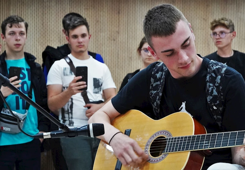 Romanyalı öğrenciler Keçiören’de misafir edildi