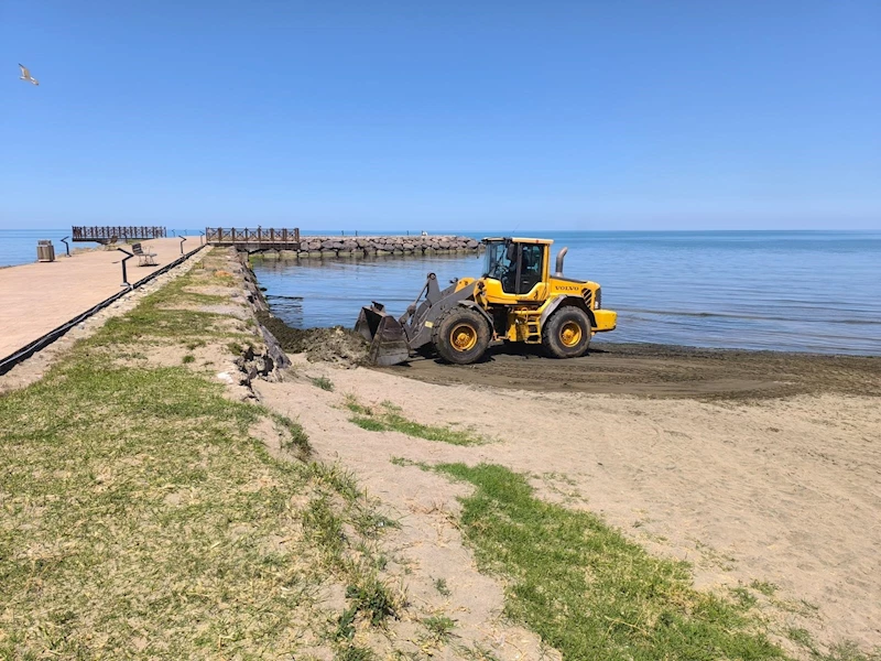 YALINCAK PLAJI YAZA HAZIRLANIYOR