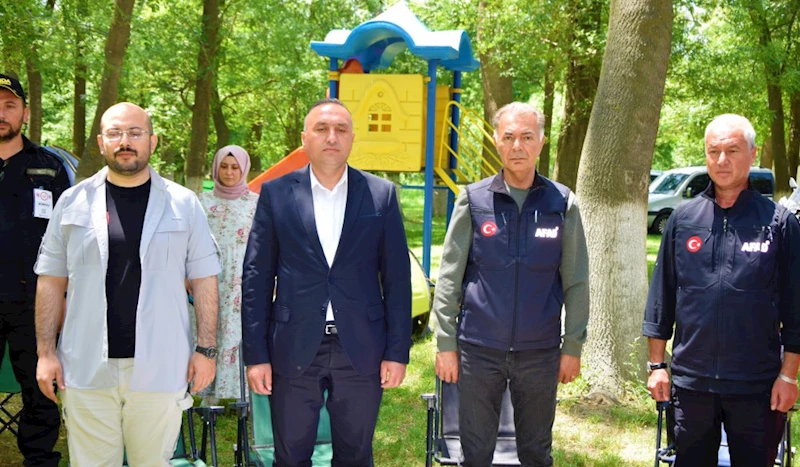 AFYONKARAHİSAR ANDA DERNEĞİ İLÇEMİZDE KAMP DÜZENLEDİ