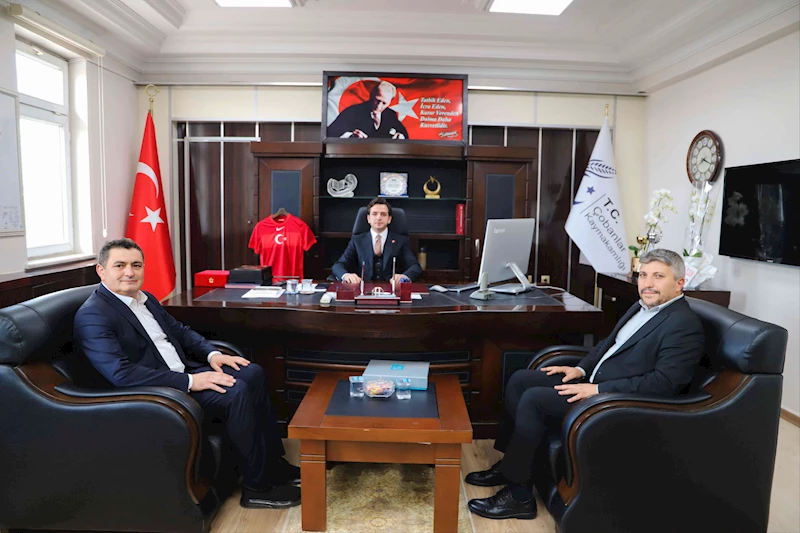 İlçe Kaymakamı Sedat Akpınara Hayırlı Olsun Ziyareti