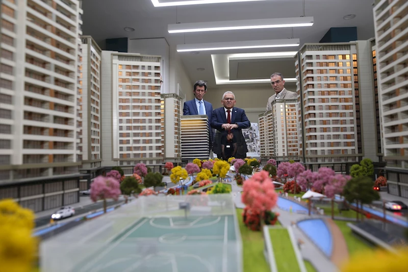 Başkan Büyükkılıç: “Vizyon Proje Sahabiye’de Çalışmalar Hızla Sürüyor”