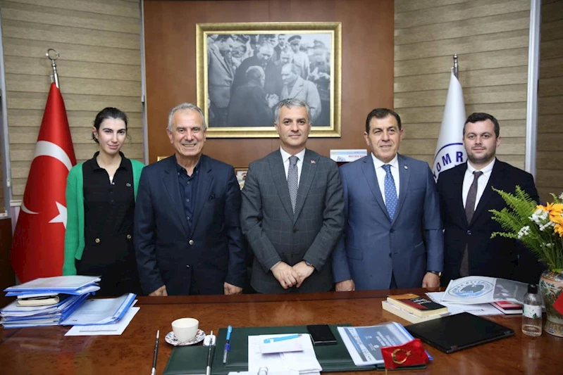 TRABZON TİCARET BORSASI YÖNETİMİNDEN BAŞKANIMIZA HAYIRLI OLSUN ZİYARETİ