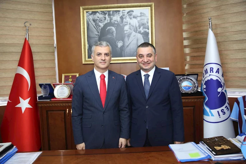 KUZEY MAKEDONYA CUMHURİYETİ FAHRİ KONSOLOSUNDAN BAŞKANIMIZA HAYIRLI OLSUN ZİYARETİ