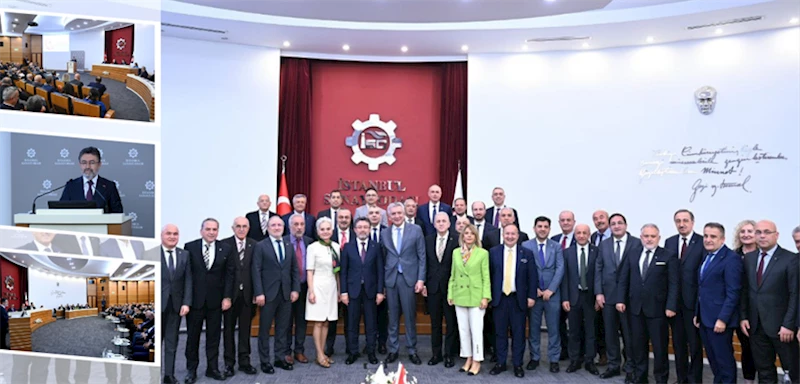 TARIM VE ORMAN BAKANI İBRAHİM YUMAKLI, İSTANBUL’DA SANAYİCİLERLE BİR ARAYA GELDİ