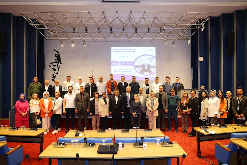 Büyükşehir’in Kayseri Kariyer Konferansları Sürüyor