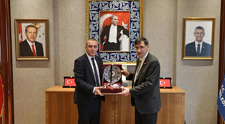 AHMET KUCAK VE YÖNETİMİNDEN BAŞKANIMIZ KAHVECİ