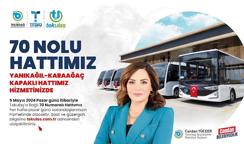 TOPLU TAŞIMADA  70 NO