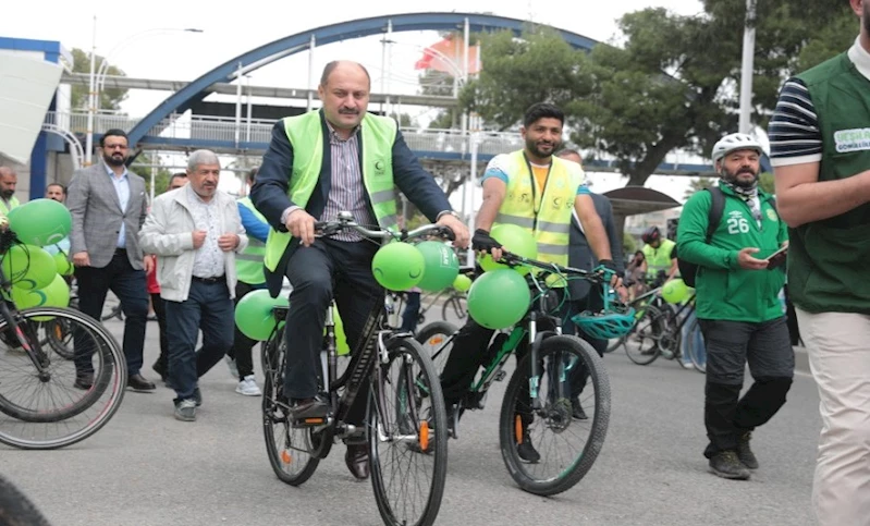 Başkan Gülpınar Farkındalık İçin Pedal Çevirdi