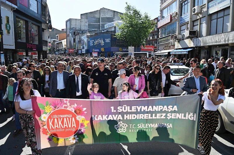 Süleymanpaşalılar 1. Kakava Hıdırellez Şenliğinde doyasıya eğlendi