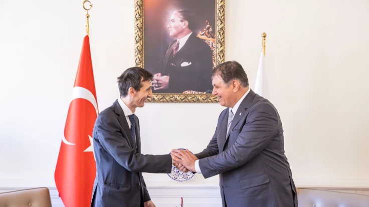 Başkan Tugay’dan 93. İEF için İtalya’ya partner ülke teklifi