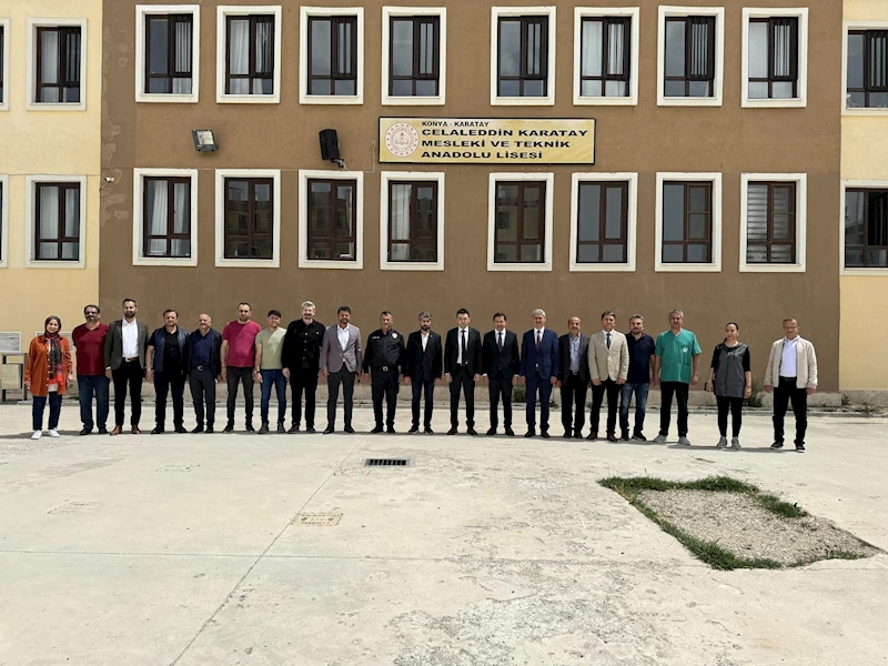 BAŞKAN HASAN KILCA VE KAYMAKAM CENGİZ AYHAN’DAN OKUL ZİYARETLERİ