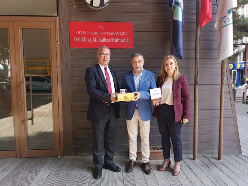 ODUNPAZARI’NDAN MUHTARLARA HAYIRLI OLSUN ZİYARETİ
