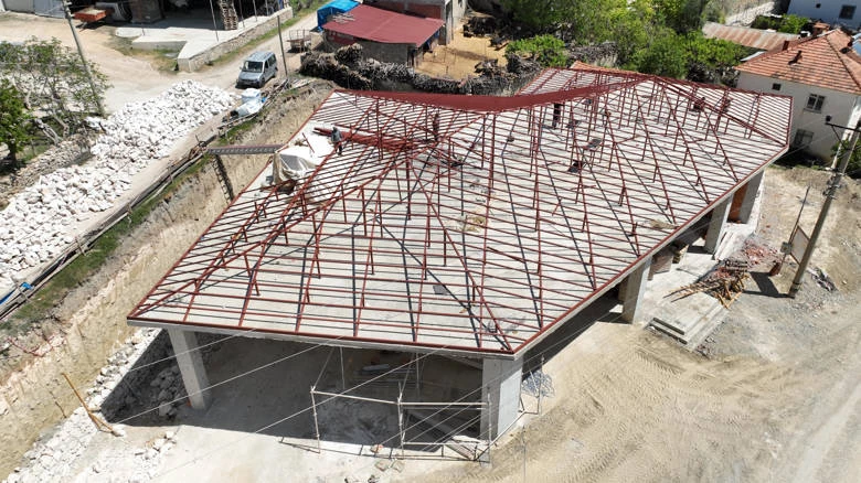 Büyükşehir’den Korkuteli Dereköy’e çok amaçlı salon