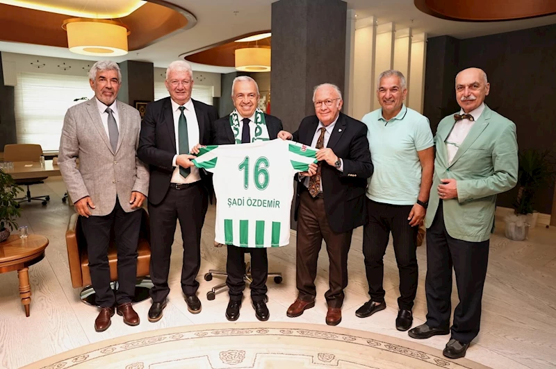 Sinan Bür ve ekibinden Başkan Özdemir’e ziyaret