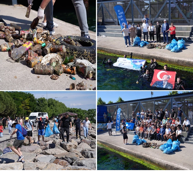 KARTAL’DA ‘MARMARA DENİZİ GÜNÜ’ DOLAYISIYLA SAHİL TEMİZLİĞİ YAPILDI