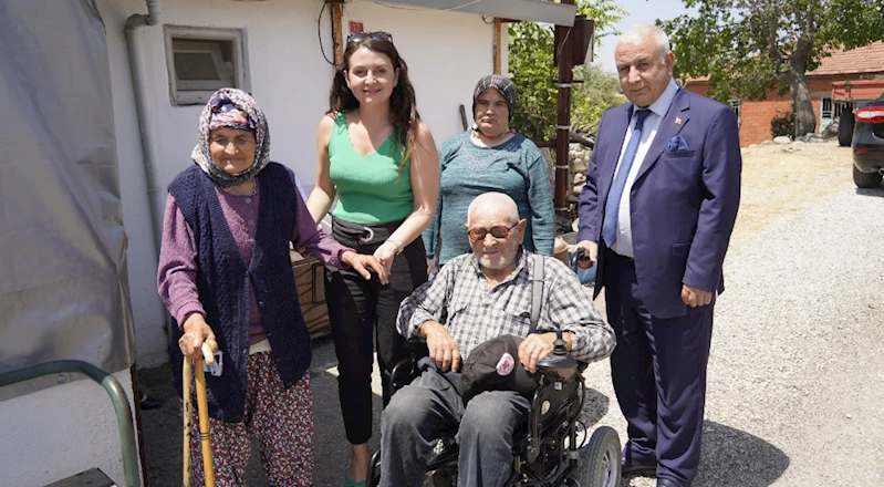 HÜSEYİN DEDE AKÜLÜ ARACINA YUNUSEMRE’YLE KAVUŞTU