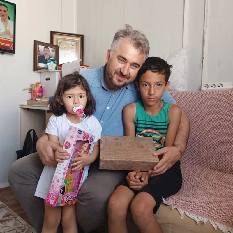 BAYRAM ÖNCESİ ŞEHİT VE GAZİ AİLELERİ UNUTULMADI