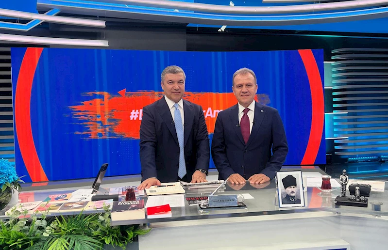 Başkan Seçer, Halk TV’de Küçükkaya’nın Konuğu Oldu