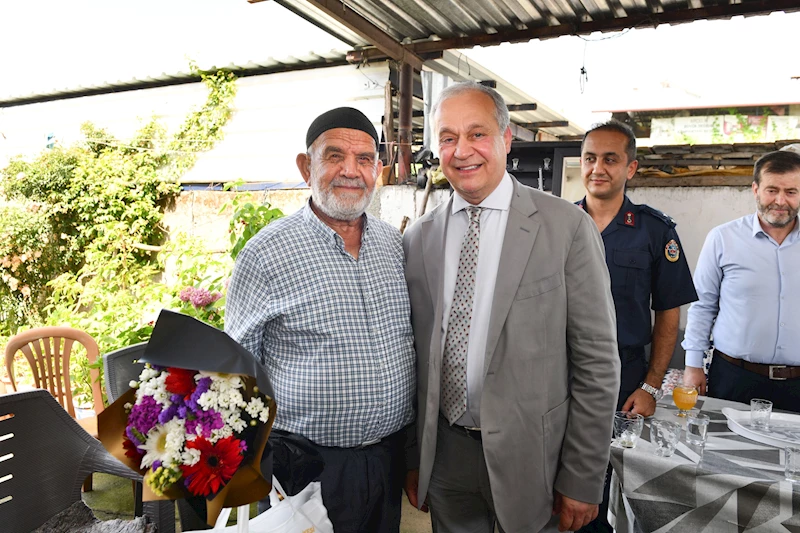 BAŞKAN ERDEM’DEN ŞEHİT AİLESİNE ANLAMLI ZİYARET