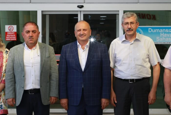 BAŞHEKİM DÜNDAR’A “HAYIRLI OLSUN” ZİYARETİ