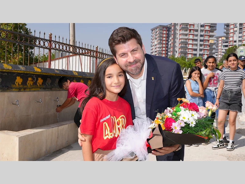 BAŞKAN BOLTAÇ ÇOCUKLARA KARNELERİNİ VERDİ