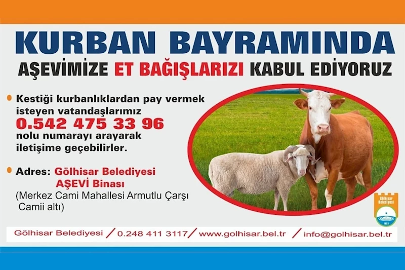 AŞEVİMİZE PAY ET BAĞIŞLARINIZI BEKLİYORUZ