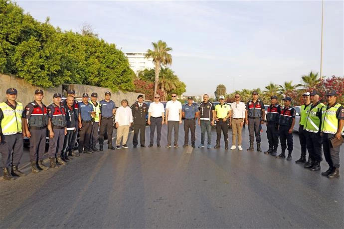 ALANYA PROTOKOLÜ MİSAFİRLERİ KARŞILADI