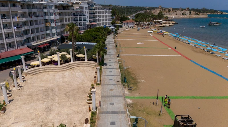 Mersin Büyükşehir Sahil Bölgelerindeki Yolları Yeniliyor
