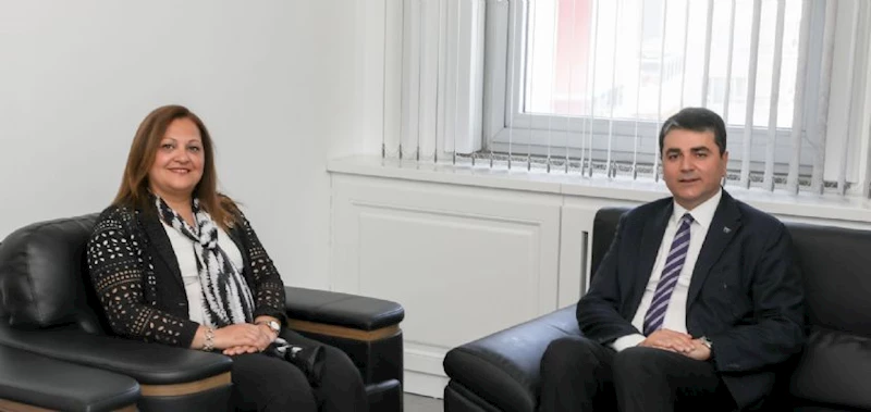 DEMOKRAT PARTİ GENEL BAŞKANI GÜLTEKİN UYSAL´DAN BAŞKANIMIZA ZİYARET