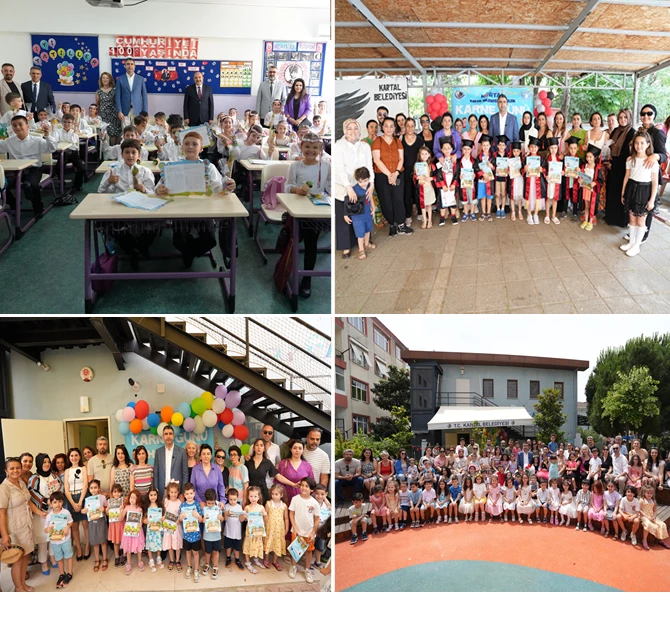 BAŞKAN GÖKHAN YÜKSEL, ÖĞRENCİLERİN KARNE SEVİNCİNE ORTAK OLDU