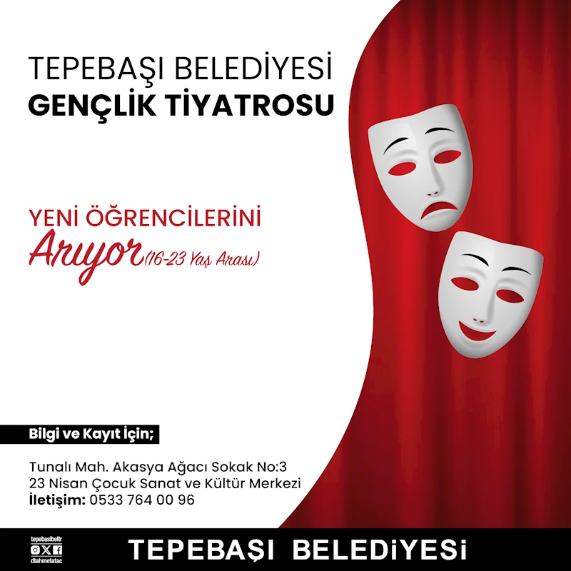 GENÇ TİYATROCULAR ARANIYOR